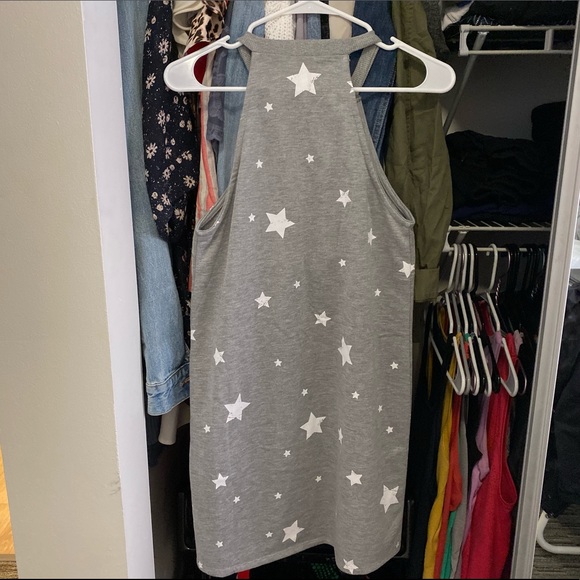 Honey Punch Star Gray Dress - Picture 3 of 3